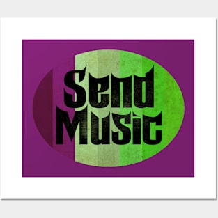 Send Music Love Posters and Art